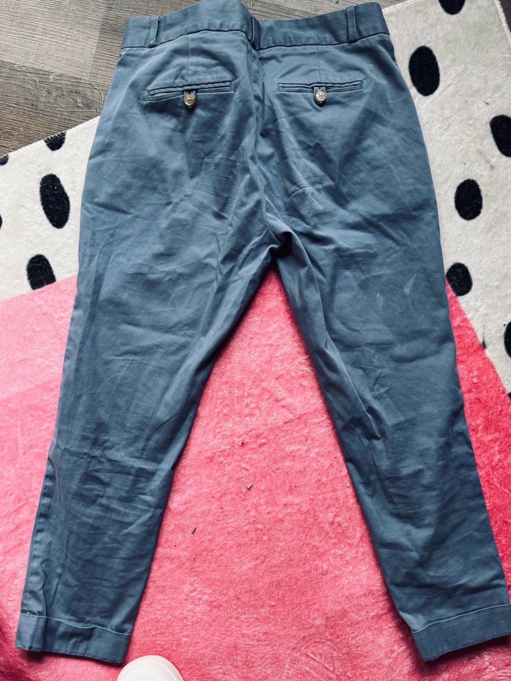 Banana Republic women’s Slim Chinos in Slate Blue - Picture 4 of 5